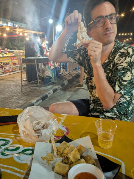 Allez vazy, envoie le calamar séché.